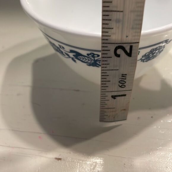 Vintage 1972 Corelle Old Town Blue/Blue Onion by Corning sugar bowl & creamer - Picture 16 of 16